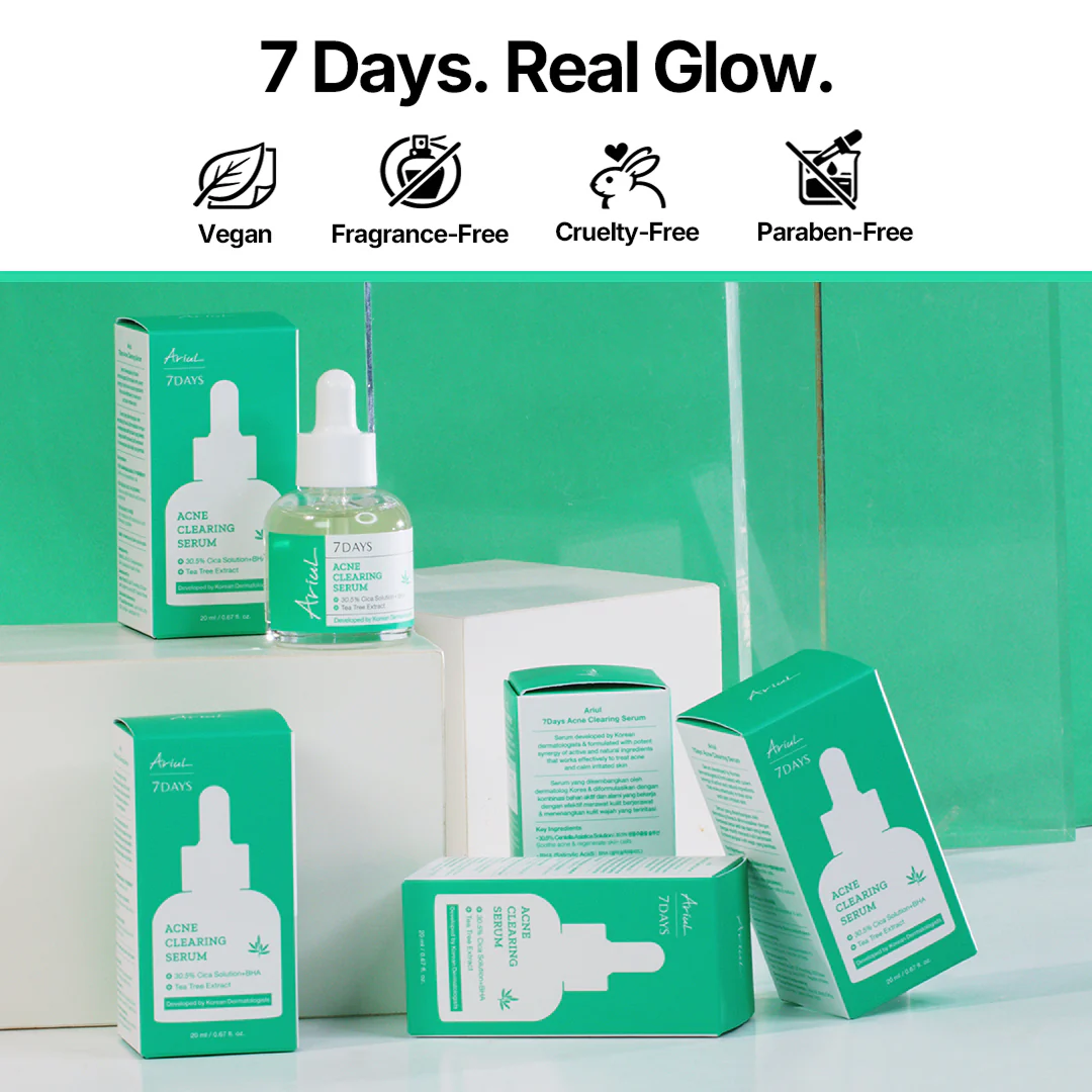 Ariul 7days AC CICA Blemish Serum - 20ml - Image 7