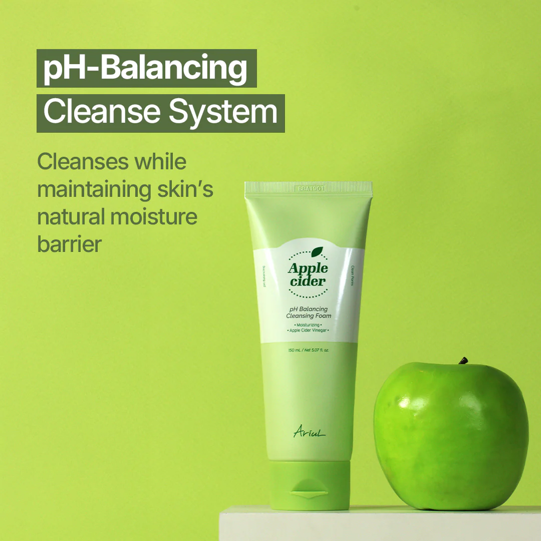Ariul Apple Cider pH Balancing Cleansing Foam - 150ml - Image 7