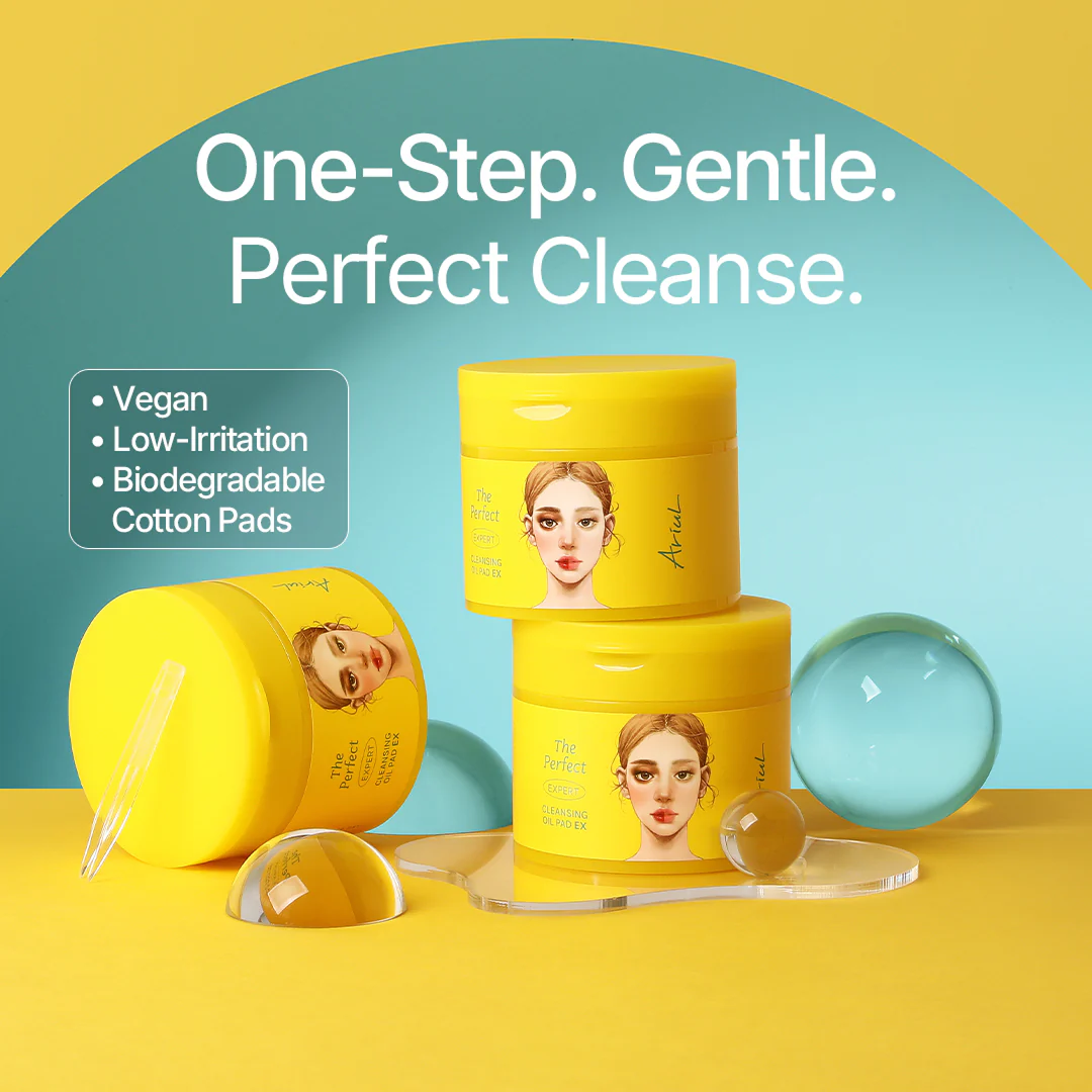 Ariul The Perfect Cleansing Oil Pad EX - 60 Pads - Image 7