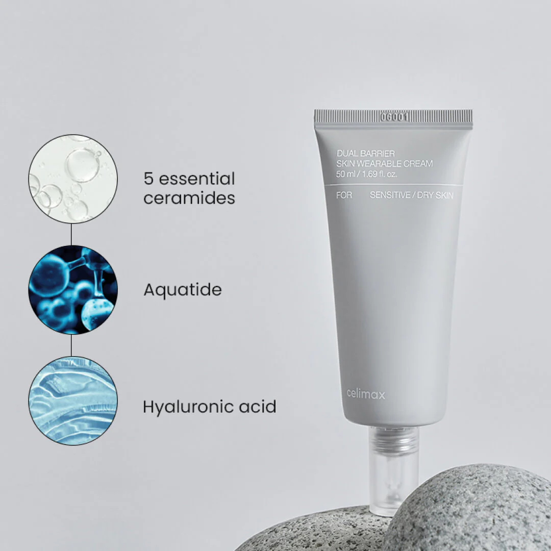 Celimax Dual Barrier Skin Wearable Cream - 50ml - Image 4
