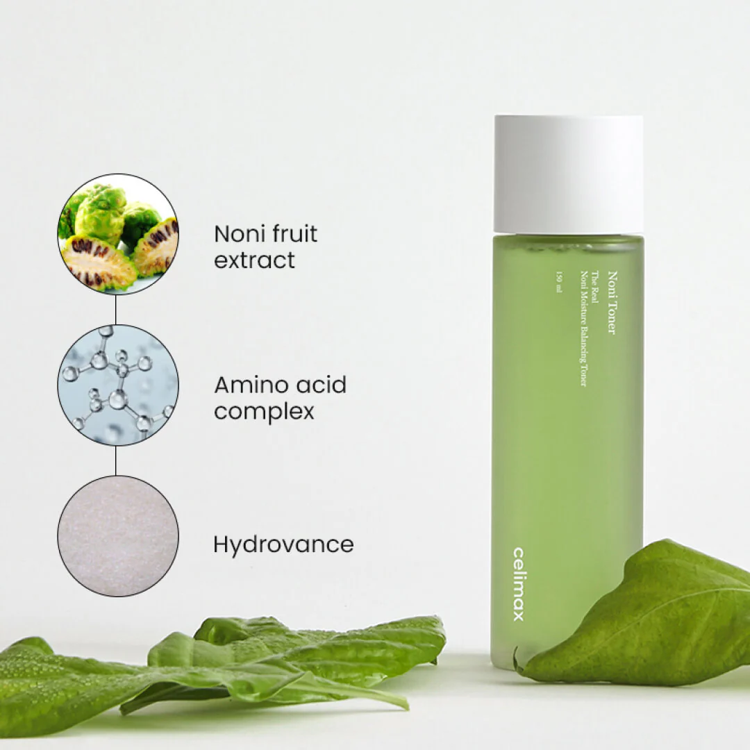 Celimax The Real Noni Moisture Balancing Toner - 150ml - Image 4