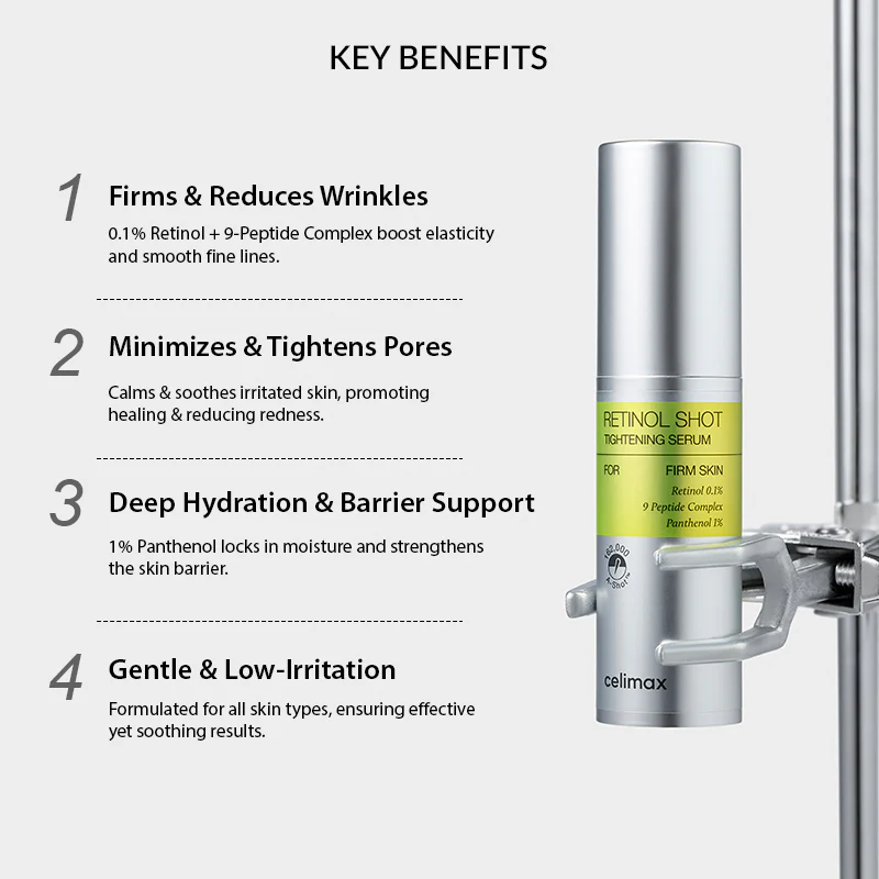 Celimax The Vita-A Retinol Shot Tightening Serum - 30ml - Image 6