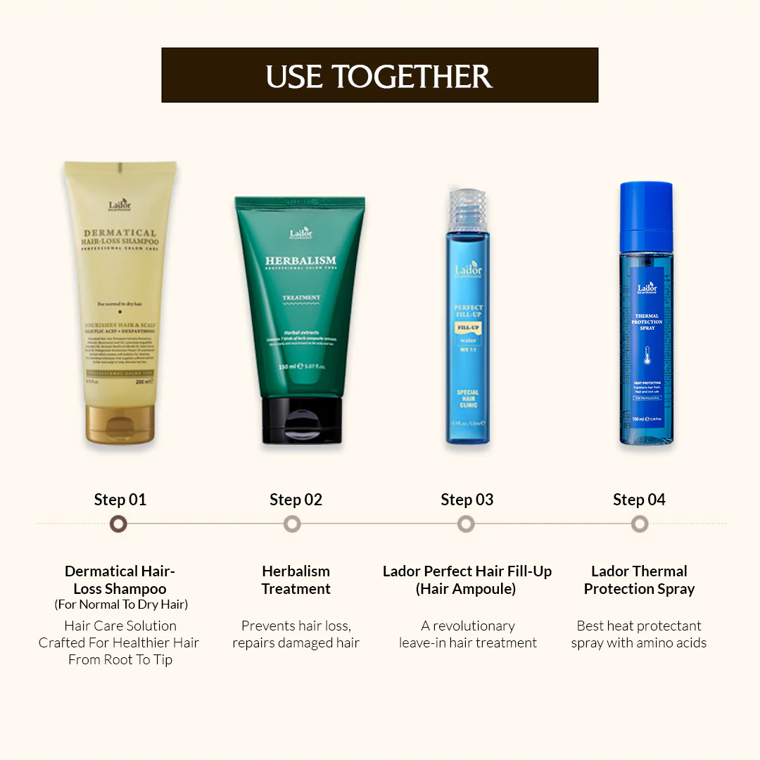 Lador Dermatical Hair- Loss Shampoo (For Normal To Dry Hair) - 200ml - Image 6