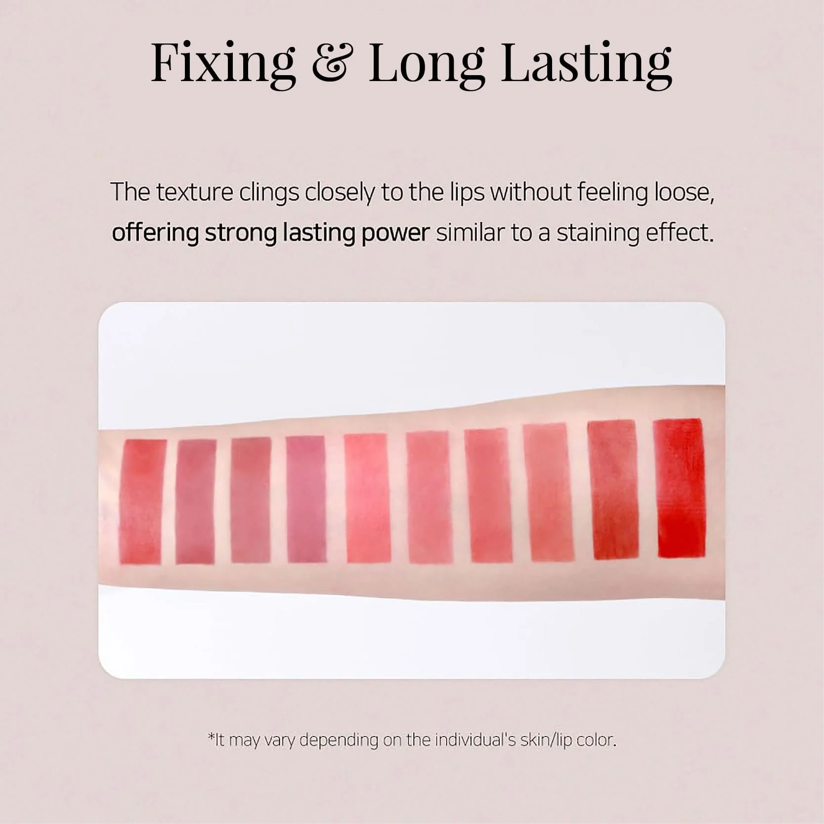 Dinto Blurring Lip Veil 101 Rubato 3.5ml - Image 6