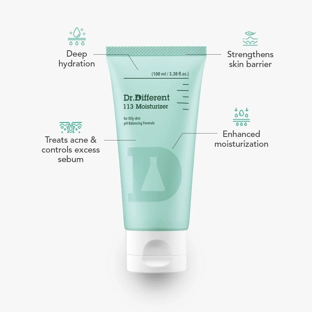 Dr. Different 113 Ceramide Moisturizer - 100ml - Image 3