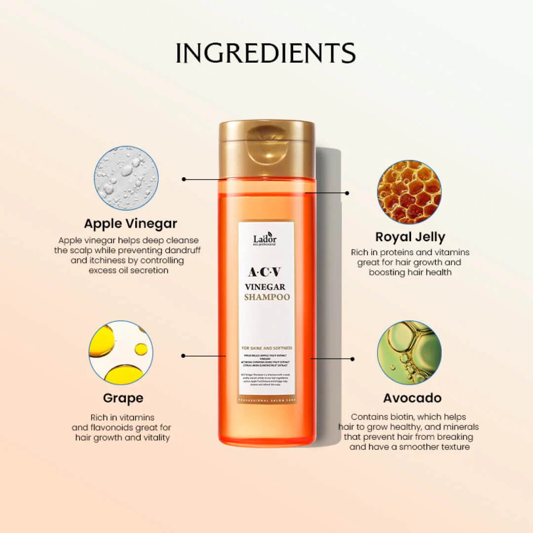 Lador ACV Vinegar Shampoo - 150ml - Image 5