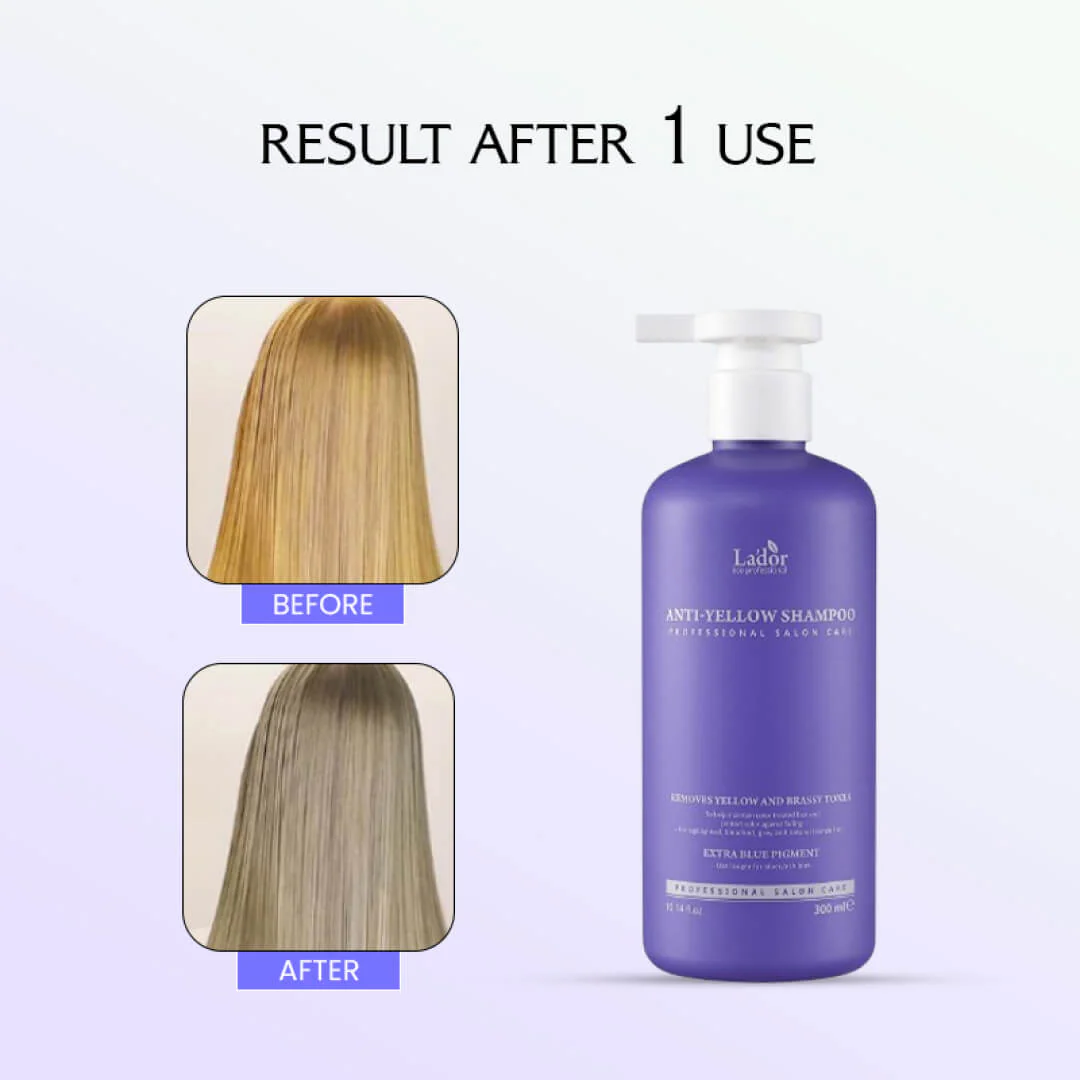 Lador Anti-Yellow Shampoo - 300ml - Image 5