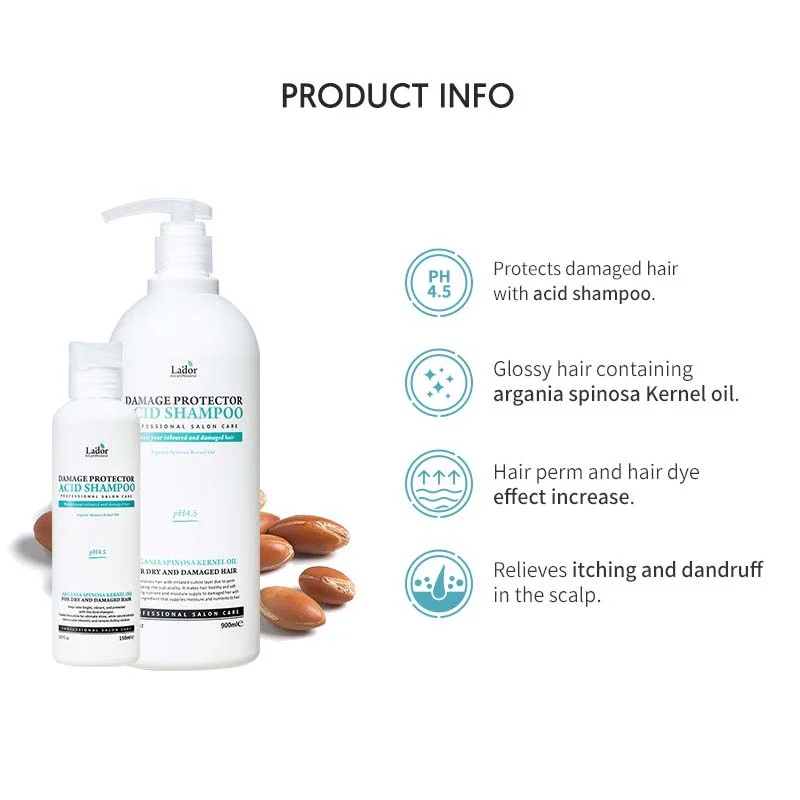 Lador Damage Protector Acid Shampoo - 150ml - Image 3