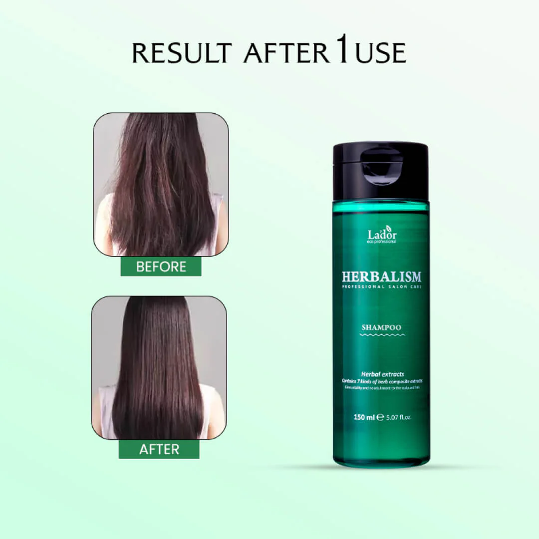 Lador Herbalism Shampoo - 150ml - Image 4