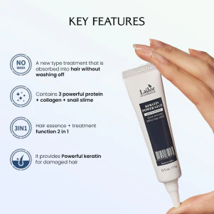 Lador Keratin Power Glue Hair Ampoule - Pack of 1 & 4 - Image 3