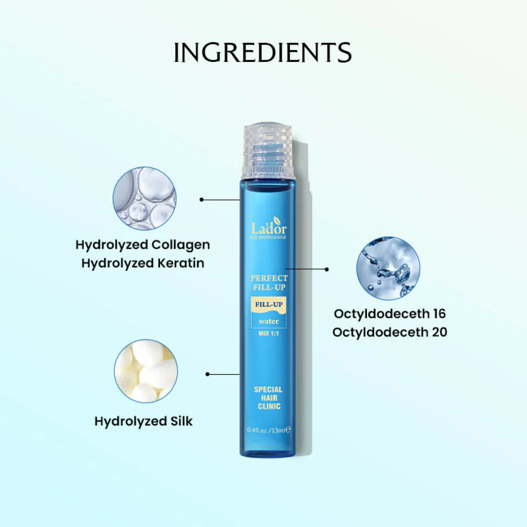 Lador Perfect Hair Fill-Up (Hair Ampoule) - Pack Options: 1 or 4 - Image 6