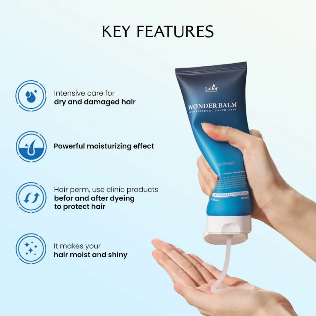 Lador Wonder Balm (50 Seconds Moisture + Protein Clinic Treatment) - 200ml - Image 3