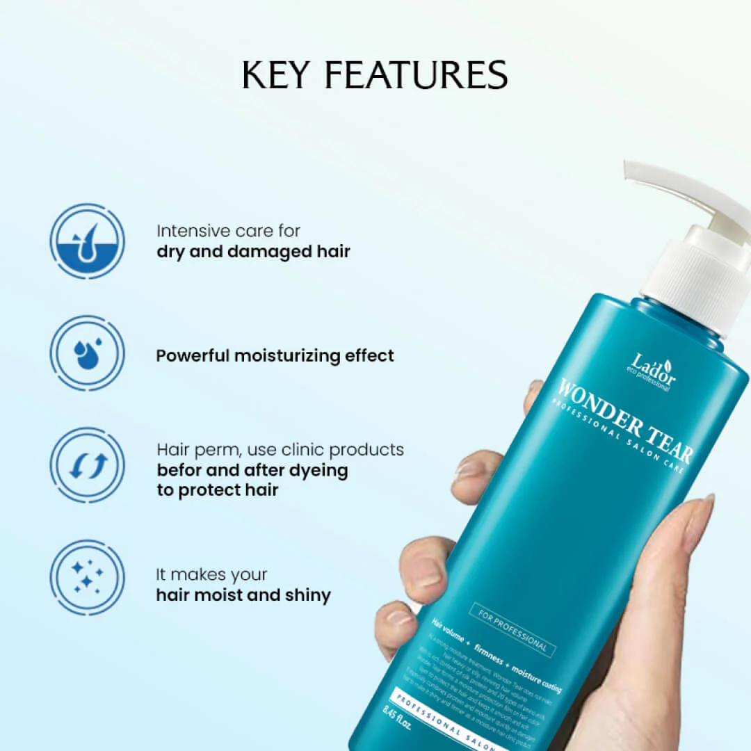 Lador Wonder Tear (50 Seconds Moisture Bonding Clinic Treatment) - 250ml - Image 3