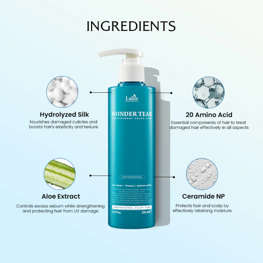 Lador Wonder Tear (50 Seconds Moisture Bonding Clinic Treatment) - 250ml - Image 4