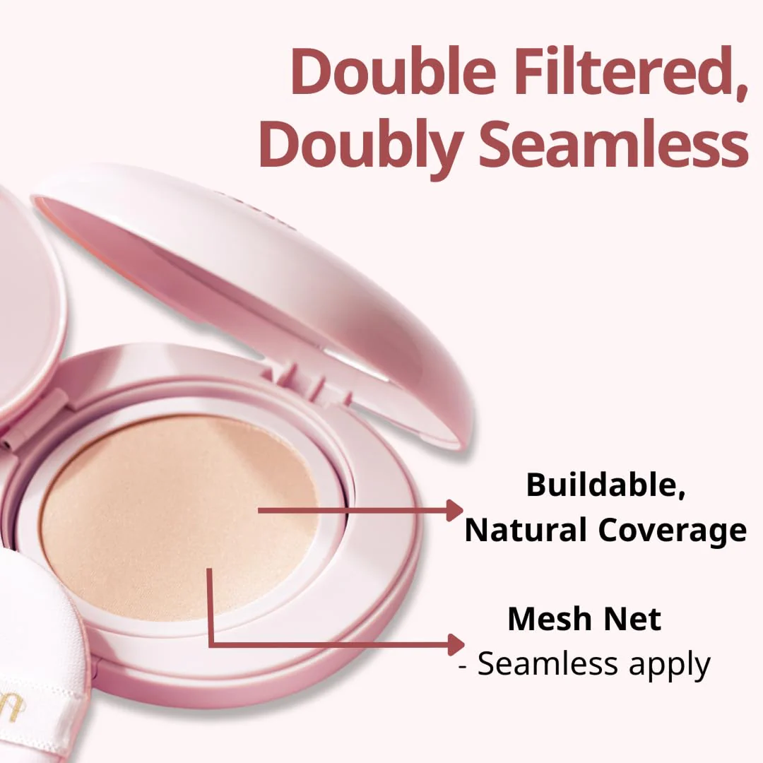 milktouch All-Day Skin Fit Milky Glow Cushion #29C Walnut - 15g - Image 5