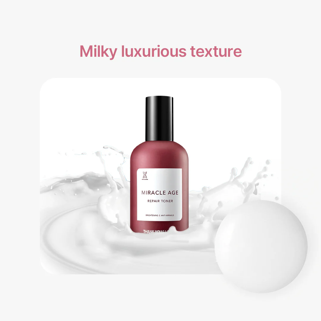 Thank You Farmer Miracle Age Repair Toner - 150ml - Image 4