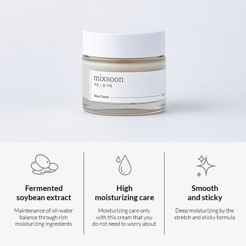 mixsoon Bean Cream - 50ml - Image 4