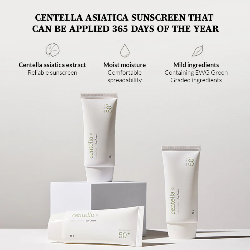 mixsoon Centella Sun Cream SPF 50+ PA++++ - 50g - Image 5