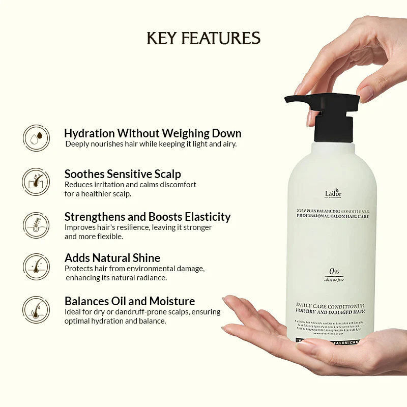 Lador Newplex Balancing Conditioner - 530ml - Image 3