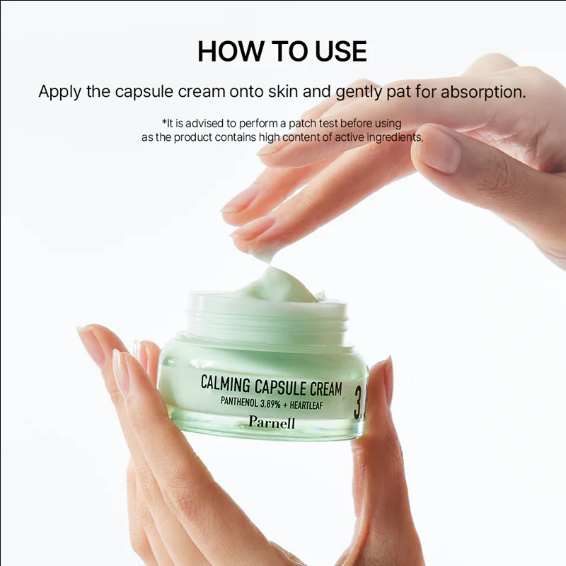 Parnell Panthenol 3.89 Heartleaf Calming Capsule Cream - 50ml - Image 5