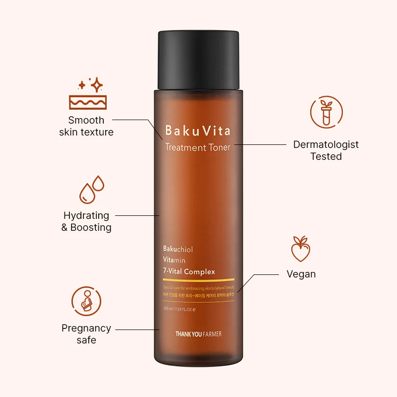 Thank You Farmer Bakuvita Treatment Toner - 200ml - Image 3