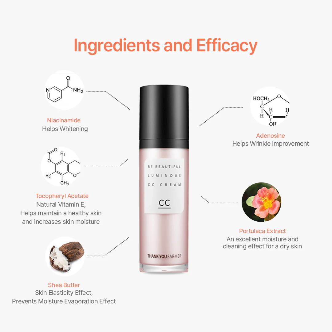 Thank You Farmer Be Beautiful CC Cream SPF30 PA++ - 40ml - Image 6