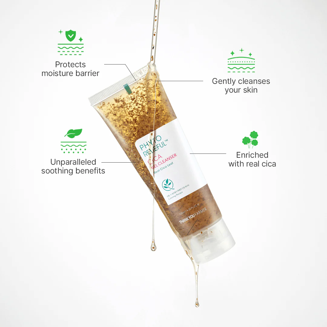 Thank You Farmer Phyto Relieful™ Cica Gel Cleanser - 120ml - Image 3