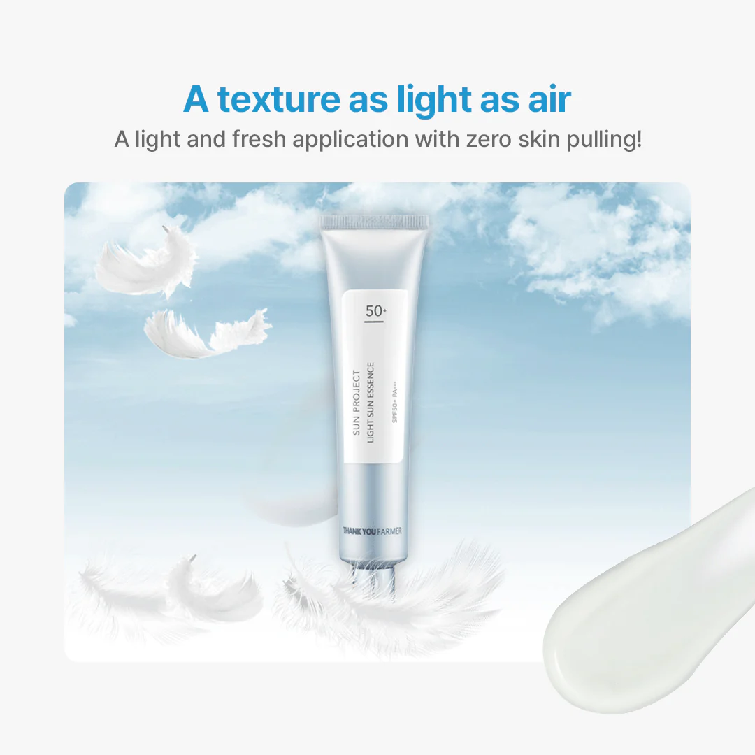 Thank You Farmer Sun Project Light Sun Essence SPF50+ PA+++ - 120ml - Image 4