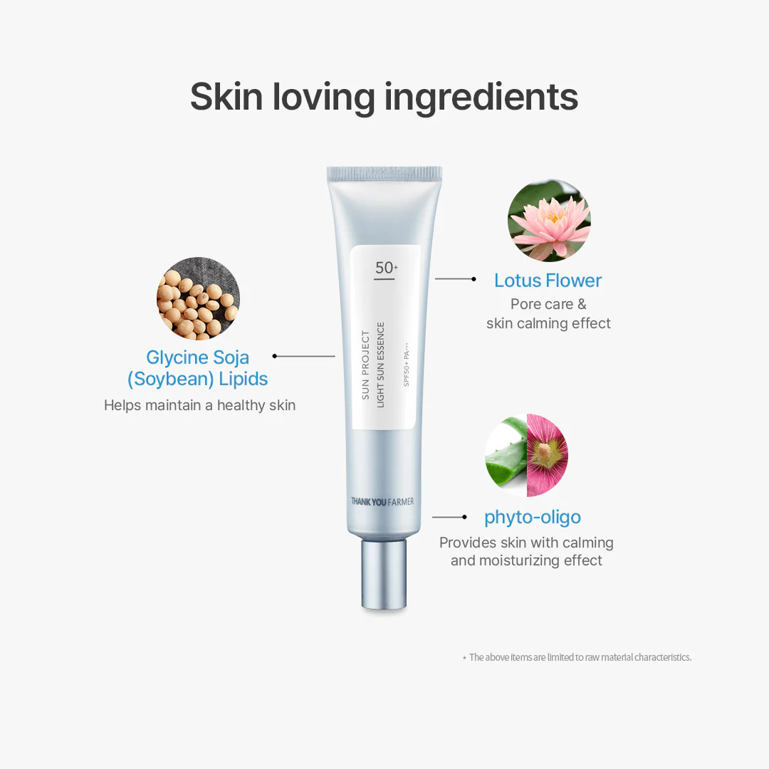 Thank You Farmer Sun Project Light Sun Essence SPF50+ PA+++ - 120ml - Image 7