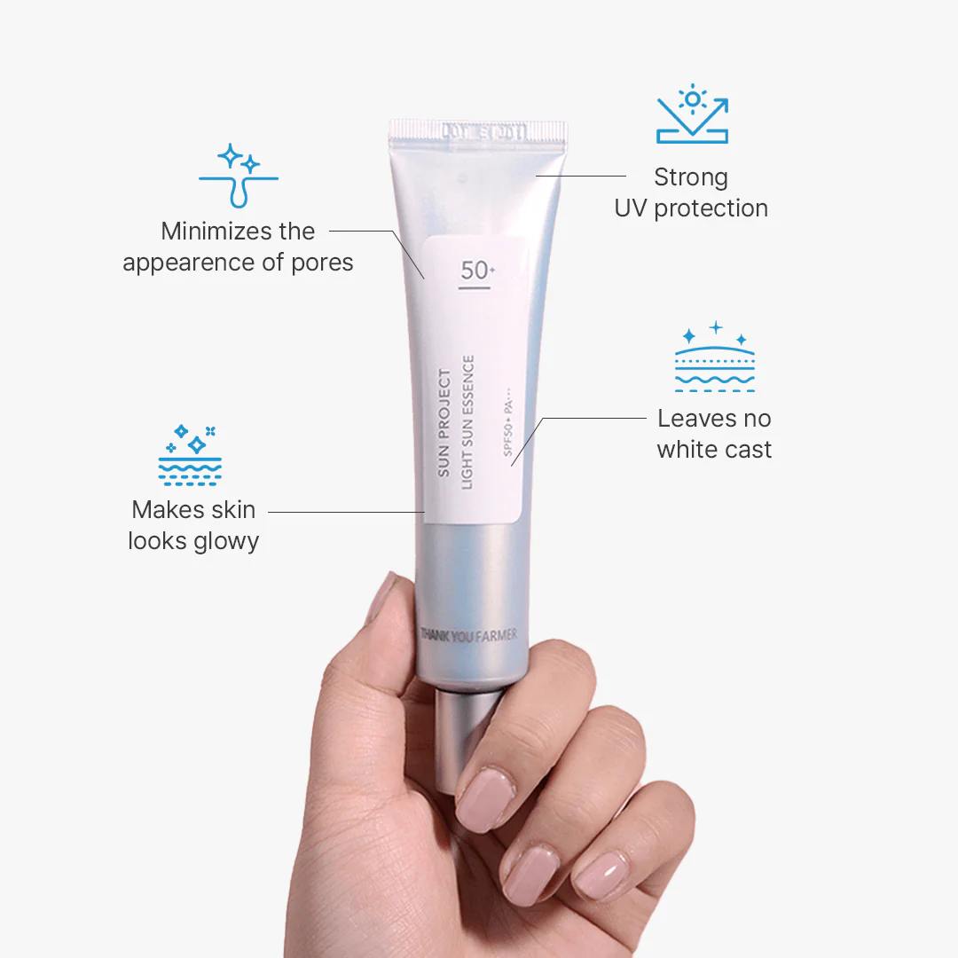 Thank You Farmer Sun Project Light Sun Essence SPF50+ PA+++ - 40ml - Image 3