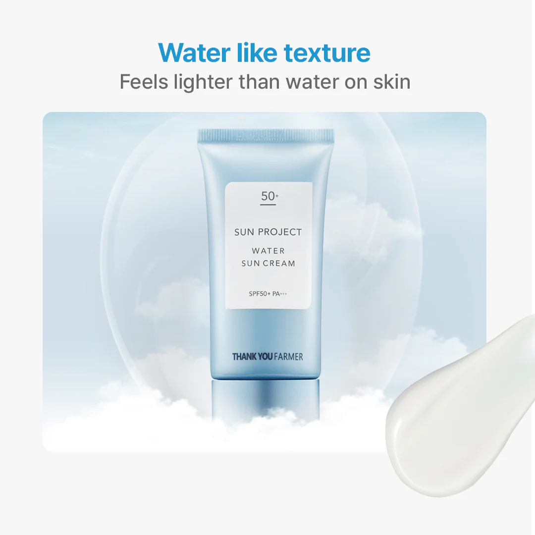 Thank You Farmer Sun Project Water Sun Cream SPF 50+ PA+++ - 50ml - Image 3